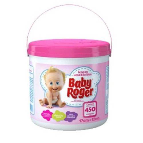 Assistência Técnica, SAC e Garantia do produto Baby Roger Balde Rosa Lenços Umedecidos C/450