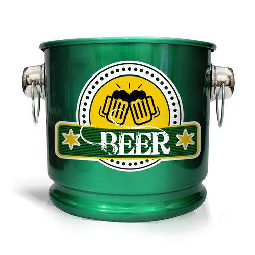 Assistência Técnica, SAC e Garantia do produto Balde de Gelo Alumínio 10 Litros Personalizado Beer Chopp TD 125-10