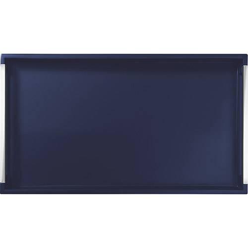 Assistência Técnica, SAC e Garantia do produto Bandeja Retangular Laqueada Tramontina Design Collection Azul 60x40cm