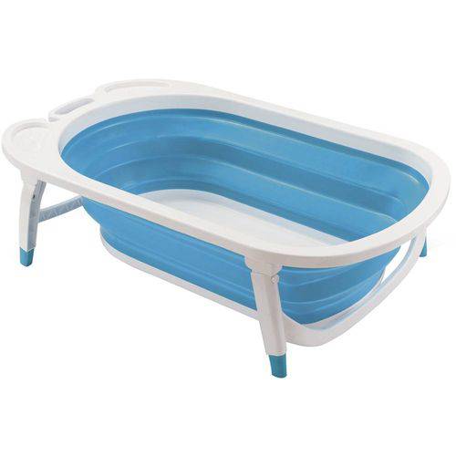 Assistência Técnica, SAC e Garantia do produto Banheira Dobravel Flexi Bath Azul - Multikids