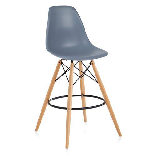 Assistência Técnica, SAC e Garantia do produto Banqueta Eames - Cinza Escuro