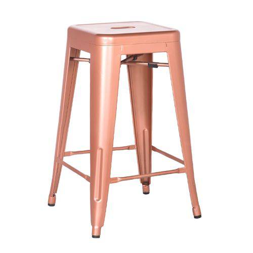 Assistência Técnica, SAC e Garantia do produto Banqueta Iron Tolix 66 Cm - Industrial - Aço - Vintage - Cobre Rose