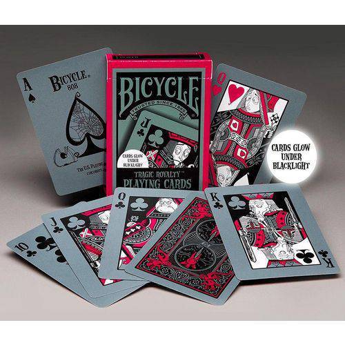 Assistência Técnica, SAC e Garantia do produto Baralho Bicycle Tragic Royalty Playing Cards Glowing Back