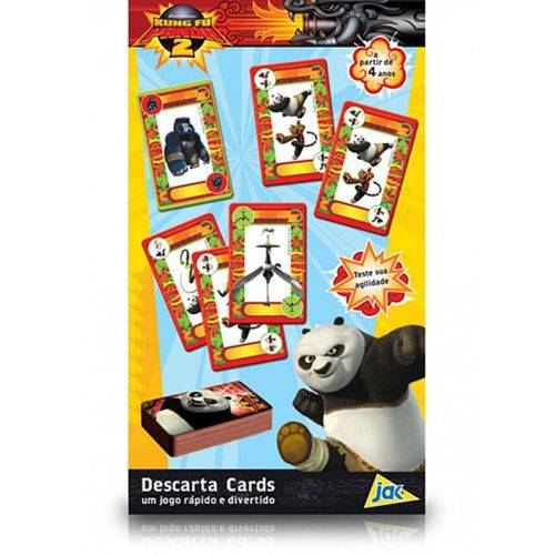 Assistência Técnica, SAC e Garantia do produto Baralho Kun Fu Panda 2 Descarta Cards - Toyster