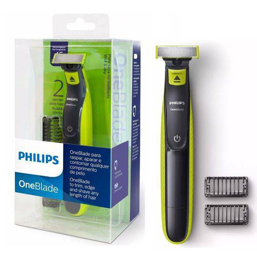 Assistência Técnica, SAC e Garantia do produto Barbeador Aparador Elétrico Recarregavel Philips One Blade Qp2521/10