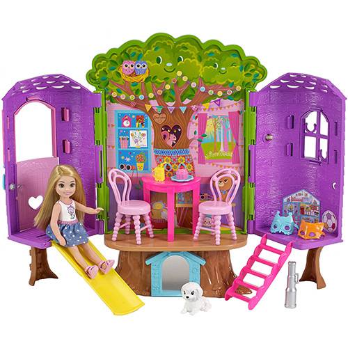 Assistência Técnica, SAC e Garantia do produto Barbie Casa na Árvore da Chelsea - Mattel