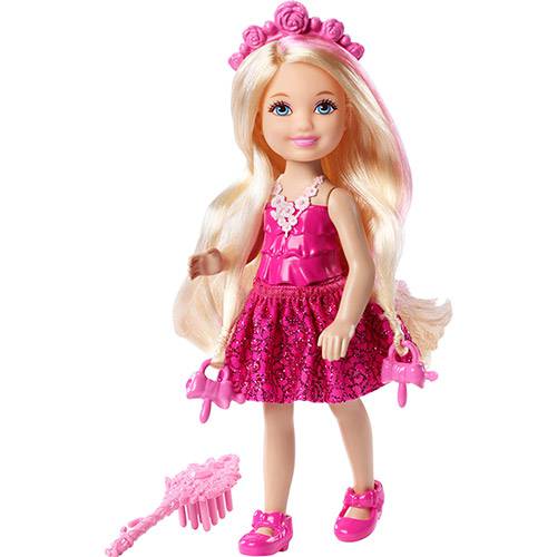 Assistência Técnica, SAC e Garantia do produto Barbie Chelsea Penteados Mágicos Barbie Long Hair Chelsea Rosa - Mattel