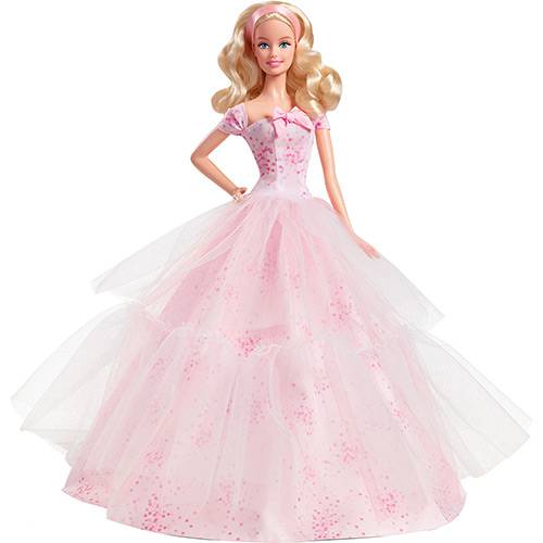 Assistência Técnica, SAC e Garantia do produto Barbie Colecionável Feliz Aniversário - Mattel