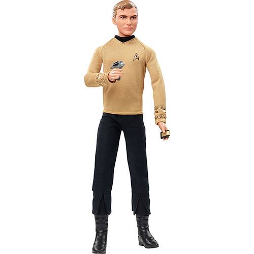 Assistência Técnica, SAC e Garantia do produto Barbie Colecionável - Star Trek 50 Anos Kirk - Mattel