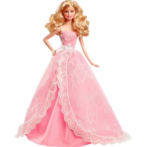 Assistência Técnica, SAC e Garantia do produto Barbie Collector Feliz Aniversário - Mattel