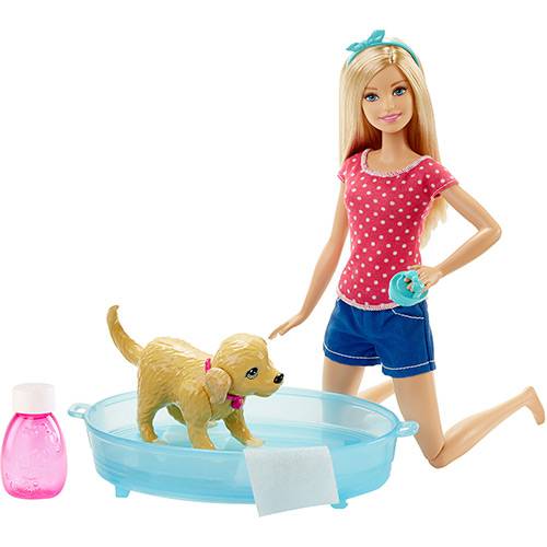Assistência Técnica, SAC e Garantia do produto Barbie Família Cachorrinho Banho - Mattel