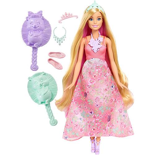 Assistência Técnica, SAC e Garantia do produto Barbie Princesa Cabelos Coloridos - Mattel