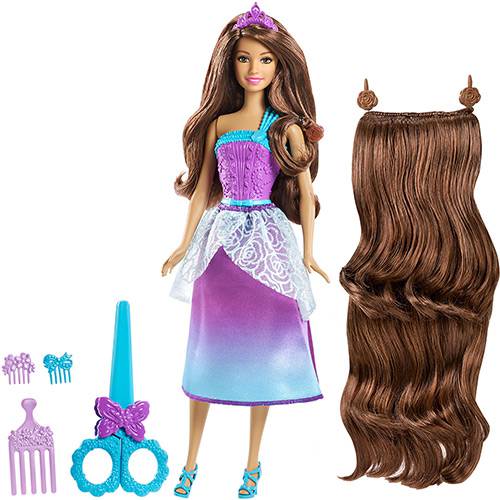 Assistência Técnica, SAC e Garantia do produto Barbie Princesa Corte Encantado Dkm23 Lilás Dkm21 - Mattel