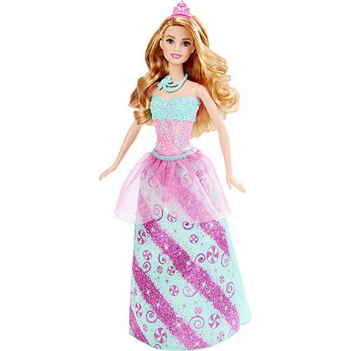 Assistência Técnica, SAC e Garantia do produto Barbie Princesa Penteados Mágicos Princesa Candy Fashion - Mattel