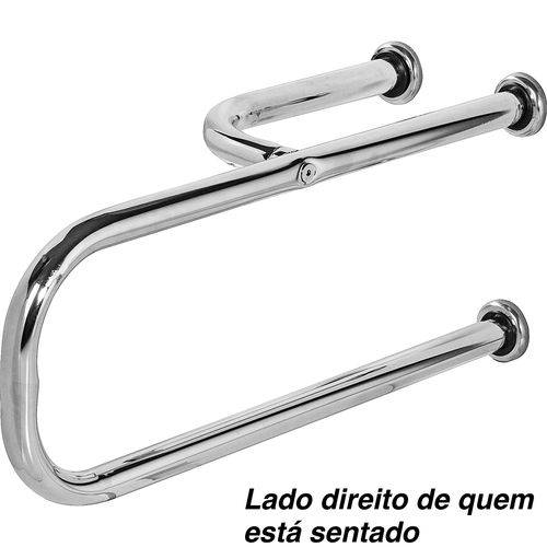 Assistência Técnica, SAC e Garantia do produto Barra de Apoio para Vaso Sanitário 80x20cm