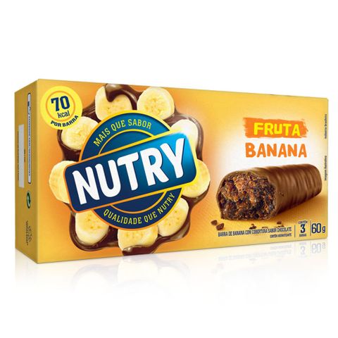 Assistência Técnica, SAC e Garantia do produto Barra de Frutas Nutry Banana C/3 - Nutrimental