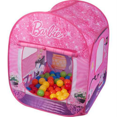 Assistência Técnica, SAC e Garantia do produto Barraca Infantil Barbie com Bolsa e Bolinhas - Fun