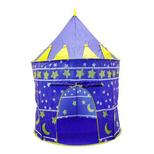 Assistência Técnica, SAC e Garantia do produto Barraca Toca Tenda Castelo Infantil Estrela Azul - Mc18257