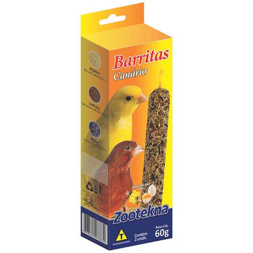 Assistência Técnica, SAC e Garantia do produto Barrita Zootekna para Canário - 60g