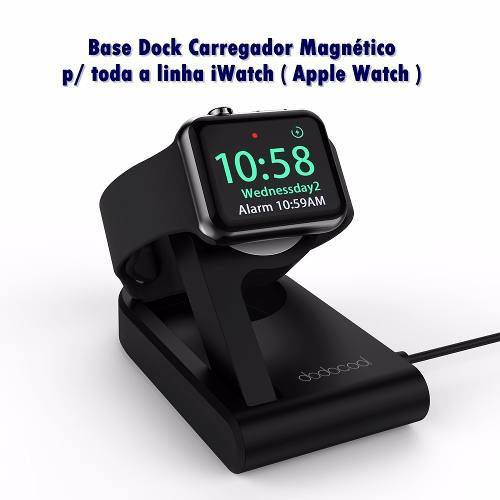 Assistência Técnica, SAC e Garantia do produto Base Dock Carregador Magnético Watch com Cabo USB