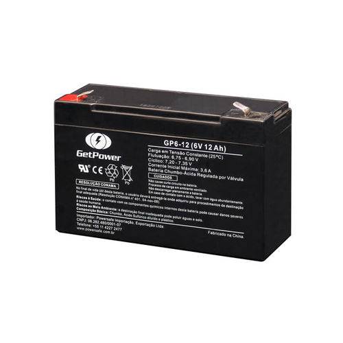 Assistência Técnica, SAC e Garantia do produto Bateria 6v/7.2ah GetPower