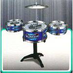 Assistência Técnica, SAC e Garantia do produto Bateria Infantil Mini Instrumento Educativo Música Jazz Drum - Azul