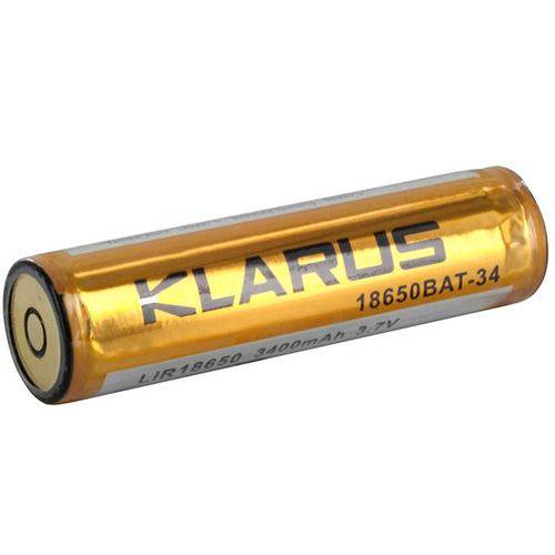 Assistência Técnica, SAC e Garantia do produto Bateria Klarus de Lítio Recarregável 18650 com 3400mah 3 7v Pólos Automáticos Magnética Crosster