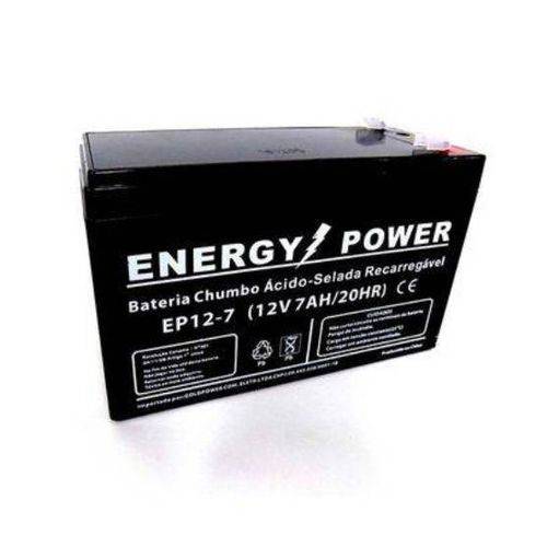 Assistência Técnica, SAC e Garantia do produto Bateria Selada Gel 12v 7ah Energy Power Ep12-7 Vrla (agm)