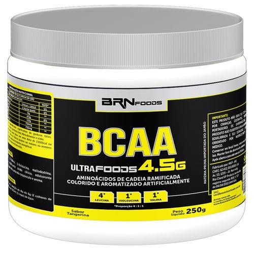 Assistência Técnica, SAC e Garantia do produto BCAA 4:1:1 250g Tangerina - BRN Foods
