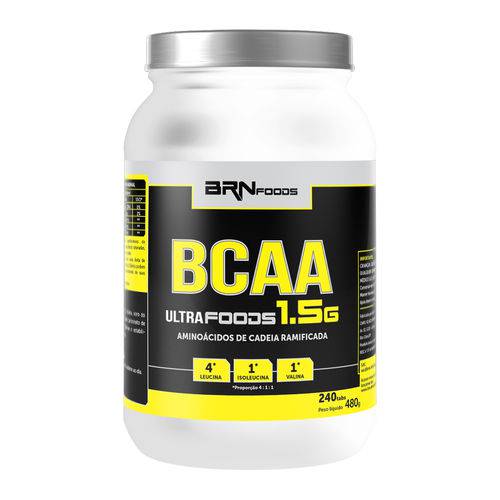Assistência Técnica, SAC e Garantia do produto Bcaa Ultra Foods 1.5g 240 Tabletes – Brnfoods