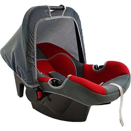 Assistência Técnica, SAC e Garantia do produto Bebê Conforto para Carro Cinza e Vermelho G0+ Até 13Kg - Lumina