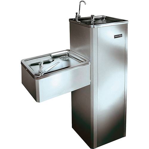 Assistência Técnica, SAC e Garantia do produto Bebedouro Masterfrio Purificador de Pressão Conjugado MFA 40 Inox