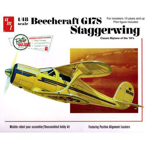 Assistência Técnica, SAC e Garantia do produto Beechcraft G17S Staggerwing - 1/48 - AMT 886