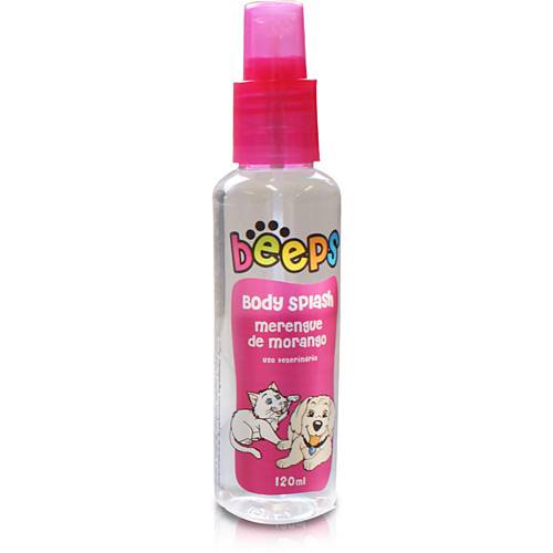 Assistência Técnica, SAC e Garantia do produto Beeps Body Splash Merengue de Morango 120ml - Pet Society