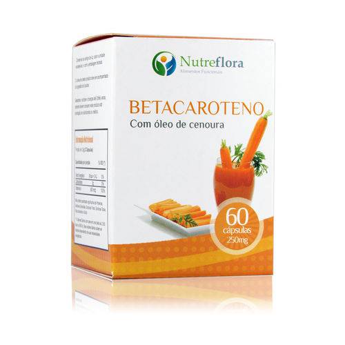 Assistência Técnica, SAC e Garantia do produto Betacaroteno (Óleo de Cenoura) -60 Cáps. 250mg- Nutreflora