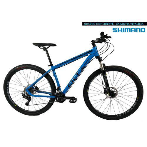 Assistência Técnica, SAC e Garantia do produto Bicicleta 29 Cilt Premier 27v Shimano Alivio Freio Hidráulico Trava Guidão P450