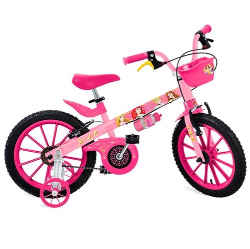 Assistência Técnica, SAC e Garantia do produto Bicicleta Aro 16 Princesas Disney Rosa Bandeirante