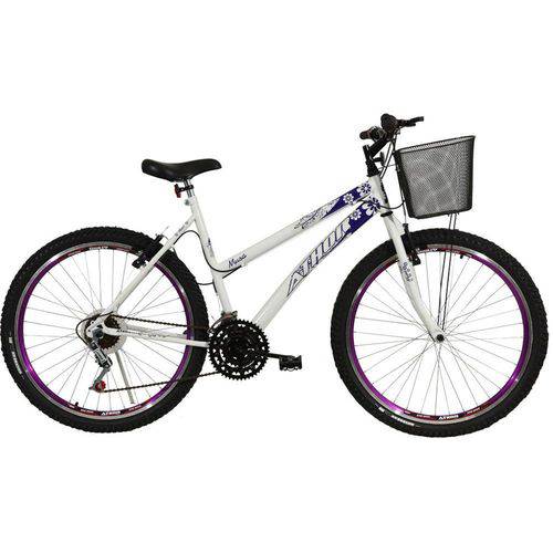 Assistência Técnica, SAC e Garantia do produto Bicicleta Aro 26 18Mmusa Branco e Violeta Athor