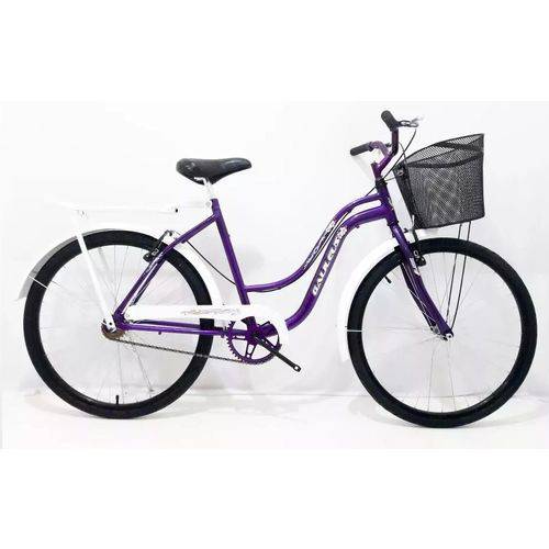 Assistência Técnica, SAC e Garantia do produto Bicicleta Aro 26 Feminina Retrô Galileus Violeta