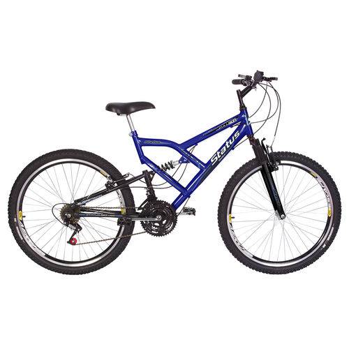 Assistência Técnica, SAC e Garantia do produto Bicicleta Aro 26" 18v Status Full - Azul