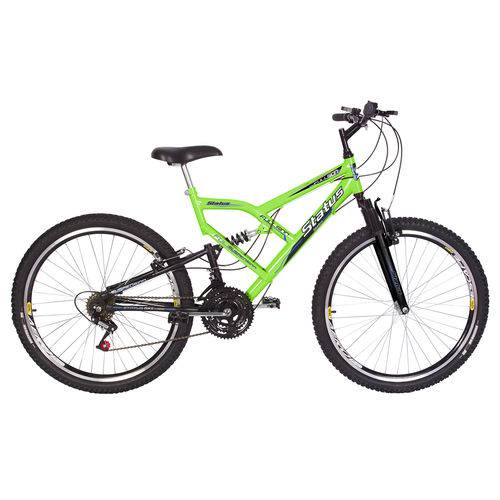 Assistência Técnica, SAC e Garantia do produto Bicicleta Aro 26" 18v Status Full - Verde