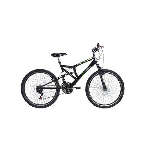 Assistência Técnica, SAC e Garantia do produto Bicicleta Aro 26 Suspensão Full Blaze Preto - Ello Bike