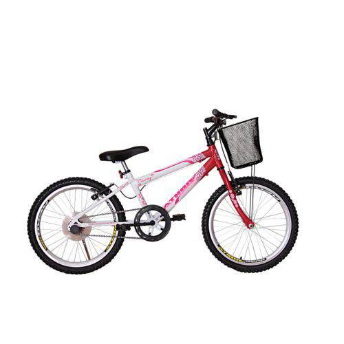 Assistência Técnica, SAC e Garantia do produto Bicicleta Athor Aro 20 Mtb S/m Charmy Feminino C/ Cestão - Vermelha