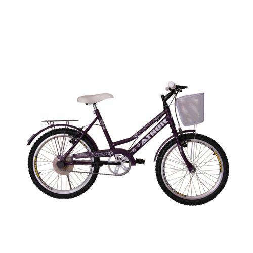 Assistência Técnica, SAC e Garantia do produto Bicicleta Athor Aro 20 Nature Feminino com Cestão - Violeta