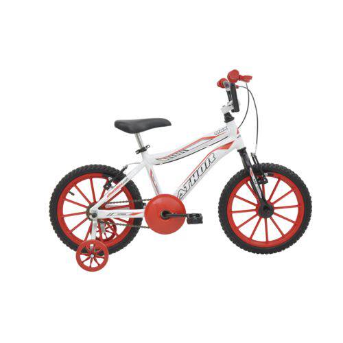 Assistência Técnica, SAC e Garantia do produto Bicicleta Athor Aro 16 Max Aluminio Masculino Branca com Kit Vermelho