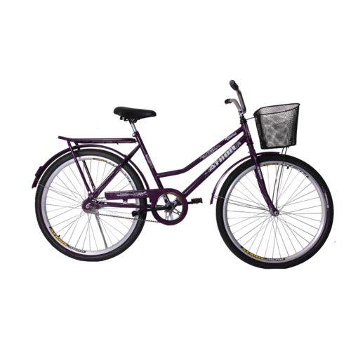 Assistência Técnica, SAC e Garantia do produto Bicicleta Athor Aro 26 Venus Freio C/ Pedal C/ Cestão Violeta