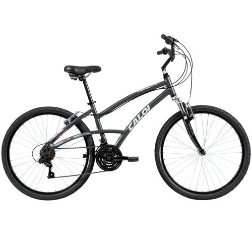 Assistência Técnica, SAC e Garantia do produto Bicicleta Caloi 500 Feminina - Aro 26, 21v-Cinza