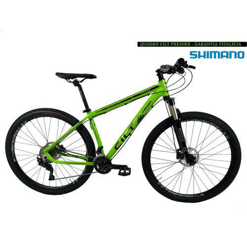 Assistência Técnica, SAC e Garantia do produto Bicicleta Cilt Premier 24v Shimano Acera Freio Hidráulico P230