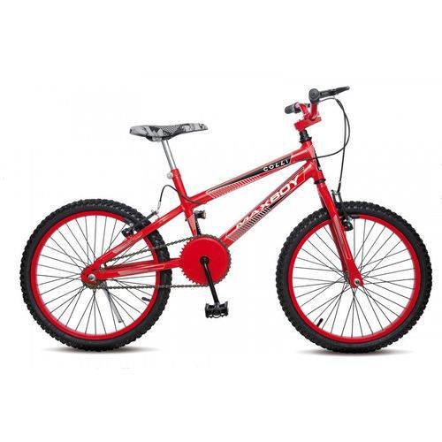 Assistência Técnica, SAC e Garantia do produto Bicicleta Colli Max Boy Vermelho Aro 20 Freios V-Brake