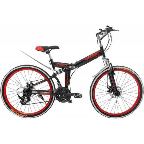 Assistência Técnica, SAC e Garantia do produto Bicicleta Dobrável Aro 26 Bicimoto 21 Marchas – Preta/Vermelha